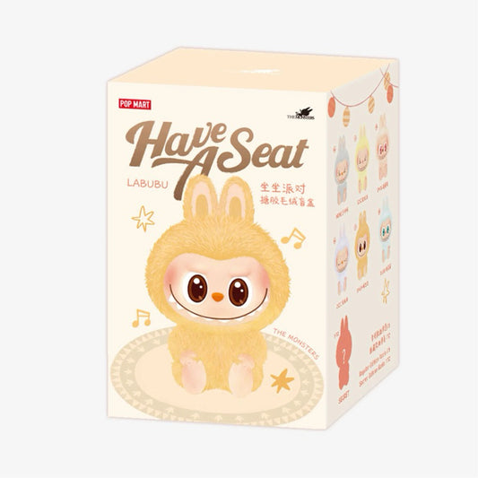 [US Local Stock] Labubu V2 HAVE A SEAT Blind Box – Sitting Kawaii Art Toys | Pastel Collectible Mystery Surprise